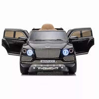 12V Bentley Bentayga 1 Seater Ride on Car - JJ2158-Black - Thumbnail 2