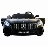 12V Mercedes Benz AMG GTR 2 Seater Ride on Car - HL289-Black - Thumbnail 3