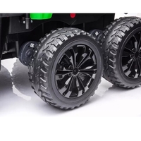 24V 4x4 Freddo Toys Tractor Trailer 2 Seater Ride on - A730-Green - Thumbnail 9