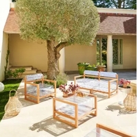 YOKO POUF EKO WOOD Frame - PYKCBEKO01TR - Thumbnail 2