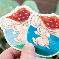 Mushroom boi sticker - Thumbnail 7