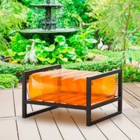 YOKO POUF EKO ALUMINIUM Frame - PYKCNEKO05OC - Thumbnail 2