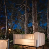 YOMI SOFA EKO WITH LIGHTING WOOD Frame - CYCBEKO02BT - Thumbnail 3