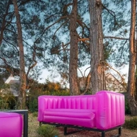 YOMI SOFA EKO WITH LIGHTING ALUMINIUM Frame - CYCNEKO06RT - Thumbnail 1