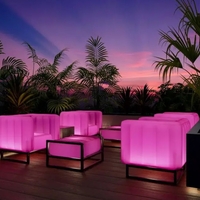 YOMI SOFA EKO WITH LIGHTING ALUMINIUM Frame - CYCNEKO06RT - Thumbnail 2