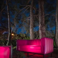 YOMI SOFA EKO WITH LIGHTING ALUMINIUM Frame - CYCNEKO06RT - Thumbnail 4