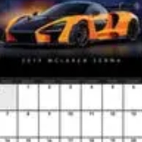 2024 Dream Cars Wall Calendar - 24-1030-CS - Thumbnail 1