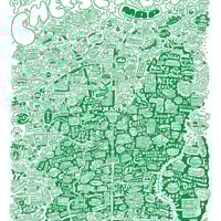 Philadelphia Cheesesteak Map 2nd Ed. - (GREEN) - Thumbnail 2