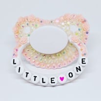 YOU CHOOSE! Little♡One WHITE Adult Pacifier