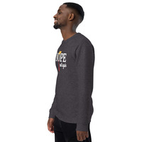 Nope not again Unisex organic raglan sweatshirt - Thumbnail 17