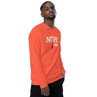 Nope not again Unisex organic raglan sweatshirt - Thumbnail 27