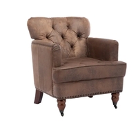 Living leisure Upholstered Fabric Club Chair - W21268688 - Thumbnail 1