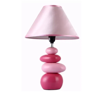 Simple designs ceramic stone table lamp - lt3051-pnk