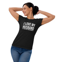 I love my husband but sometimes I wanna square up Women's short sleeve t-shirt - Thumbnail 2