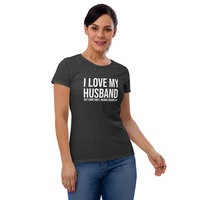 I love my husband but sometimes I wanna square up Women's short sleeve t-shirt - Thumbnail 7
