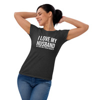 I love my husband but sometimes I wanna square up Women's short sleeve t-shirt - Thumbnail 8