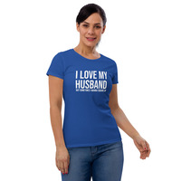 I love my husband but sometimes I wanna square up Women's short sleeve t-shirt - Thumbnail 10