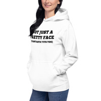 Not Just a pretty face fantastic tits too Unisex Hoodie - Thumbnail 3