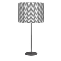 Portland Table Lamp - SBC-PORTLAND-NICKEL-LABYRIANTH - Thumbnail 3