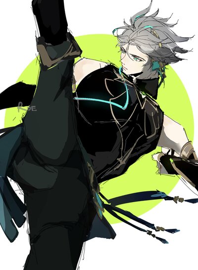 High Kick Haitham Print 