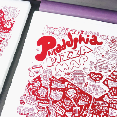 Philly pizza map 2024 edition 