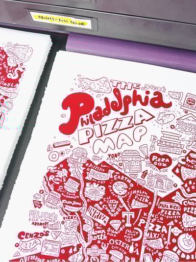 Philly Pizza Map 2024 Edition 