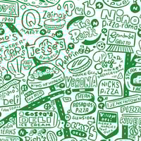 Philadelphia Cheesesteak Map 2nd Ed. - (GREEN) - Thumbnail 3