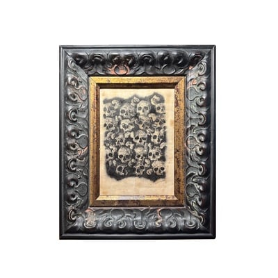 "inferno" illustration - 5x7