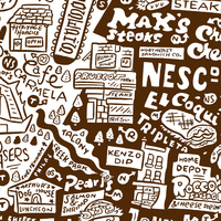 Philadelphia Cheesesteak Map 2nd Ed. - (BROWN) - Thumbnail 3