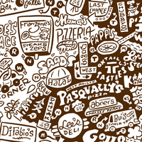 Philadelphia Cheesesteak Map 2nd Ed. - (BROWN) - Thumbnail 4