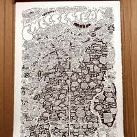 Philadelphia Cheesesteak Map 2nd Ed. - (BROWN) - Thumbnail 1