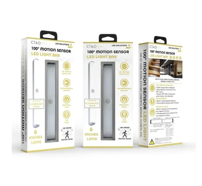 Motion Sensing LED Light bar - 6 Inches - CMO4M00-026