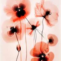 Ethereal Flowers II Cross Stitch Pattern - Thumbnail 2