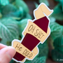 he's dead sticker-1