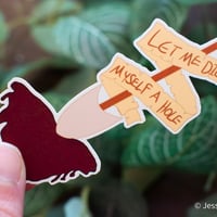 Dig a hole sticker - Thumbnail 1