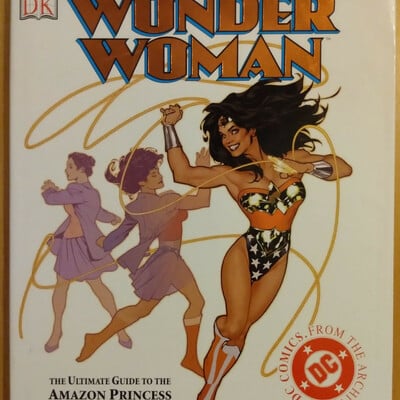 Dk publishing wonder woman: the ultimate guide to the amazon princess hardcover w/dust jacket