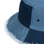 Intense Youth Conference Distressed Denim Bucket Hat-2