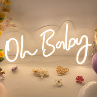 Oh Baby Neon Sign WNS002 - Thumbnail 1
