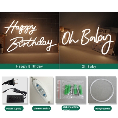 Oh baby neon sign wns002