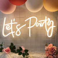 Let's Party Neon Sign WNS005 - Thumbnail 2