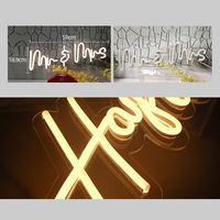 Mr & Mrs Neon Sign WNS006 - Thumbnail 1