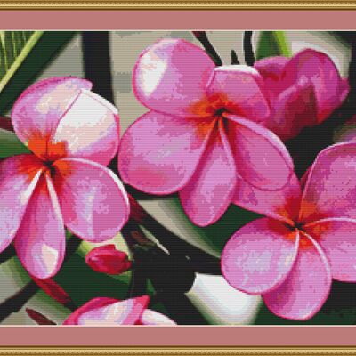 Delicate flowers cross stitch pattern - Thumbnail 4