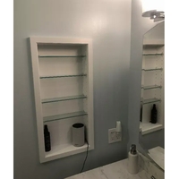 Dion Recessed Niche - DIO-266-WHITE - Thumbnail 7