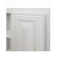 Haile Solid Wood Recessed Toilet Paper Holder with Cabinet - HAI-19-WHITE - Thumbnail 5