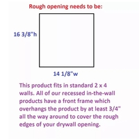 Haile Solid Wood Recessed Toilet Paper Holder with Cabinet - HAI-19-WHITE - Thumbnail 8