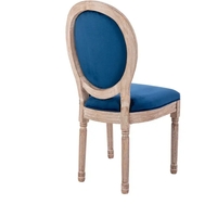 Upholstered Velvet French Dining Chair with rubber legs - W21263672 - Thumbnail 3