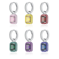 CZ fancy Dangle Earrings  - Thumbnail 5