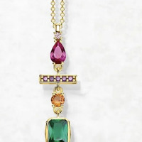 Geometric CZ Pendant - Thumbnail 4