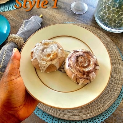 Cinnamon roll soap