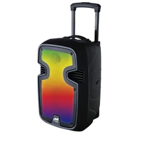 Portable Bluetooth Blaze Party Speaker with Full Glow Disco Lights - NDS-1215 - Thumbnail 1